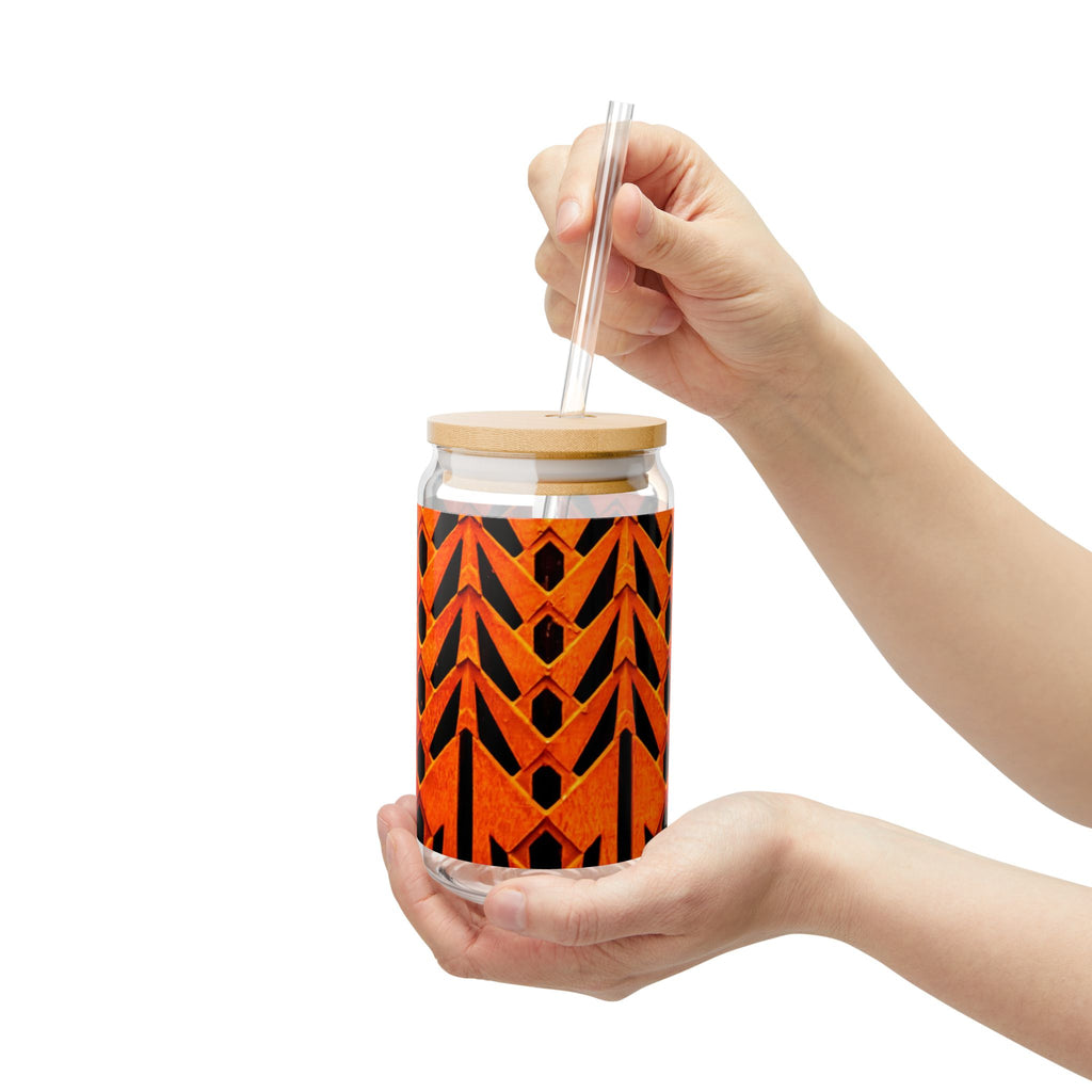 THE SKYLINE | Glamorous ART DECO SIPPER GLASS 16oz