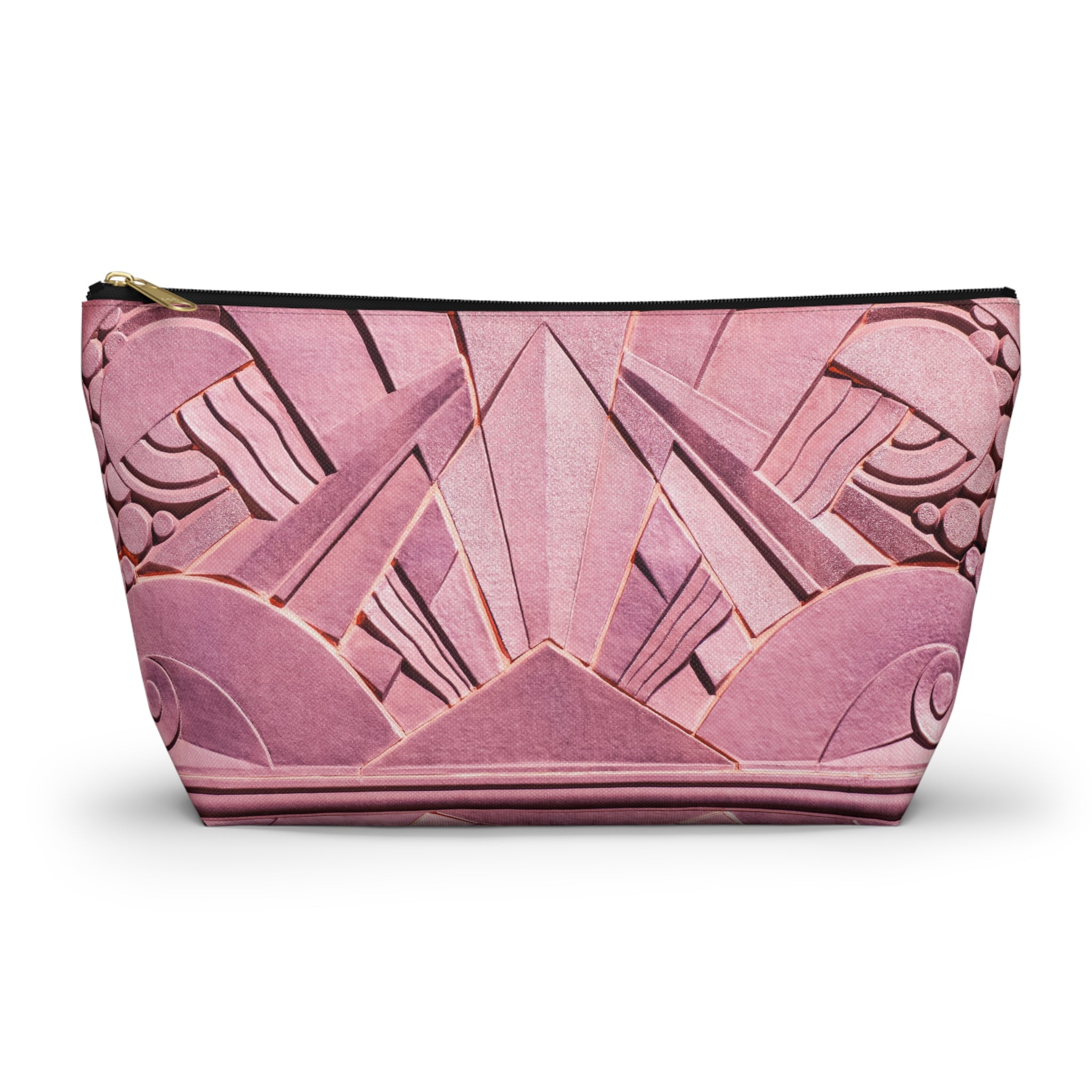 THE OPULENCE - Rose Reverence | Glamorous Art Deco Makeup Bag - Accessory Cosmetic Pouch