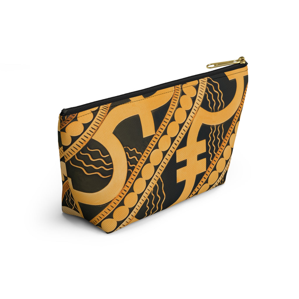THE METROPOLITAN - Gold Digger | Glamorous Art Deco Makeup Bag - Accessory Cosmetic Pouch