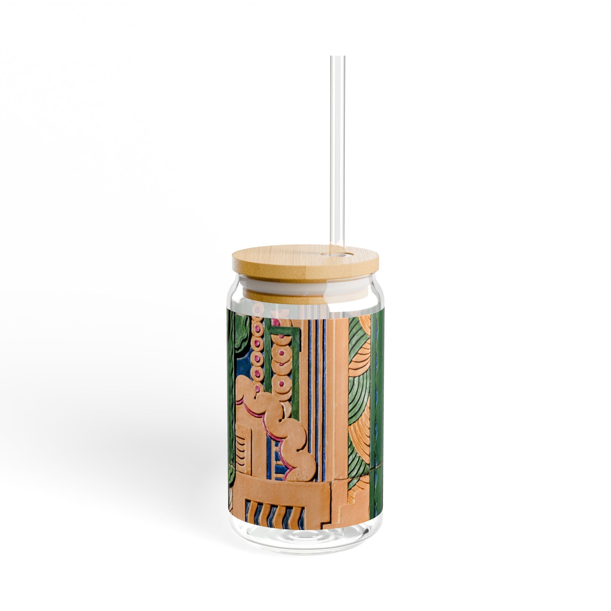 THE TYCOON | Glamorous ART DECO SIPPER GLASS 16oz
