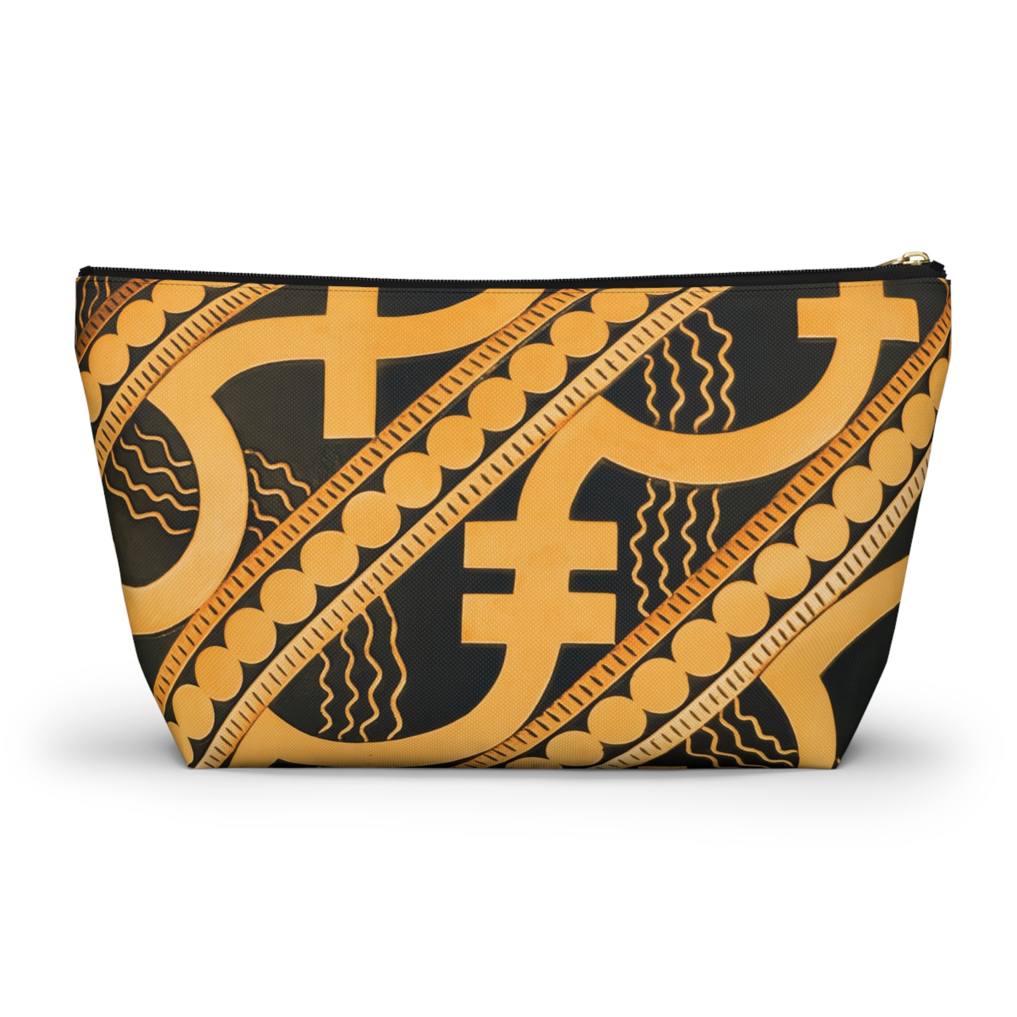 THE METROPOLITAN - Gold Digger | Glamorous Art Deco Makeup Bag - Accessory Cosmetic Pouch