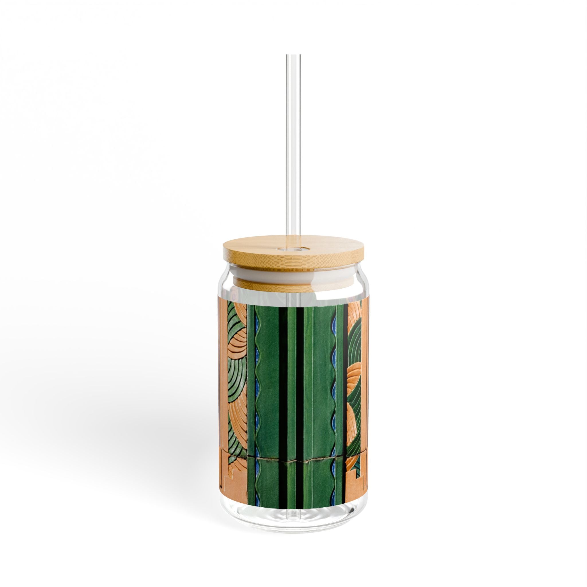THE TYCOON | Glamorous ART DECO SIPPER GLASS 16oz