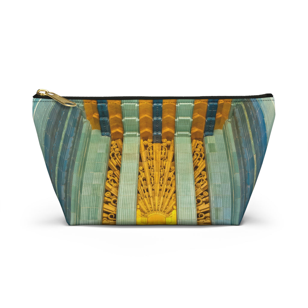 THE GILDED | Glamorous Art Deco Makeup Bag - Accessory Cosmetic Pouch
