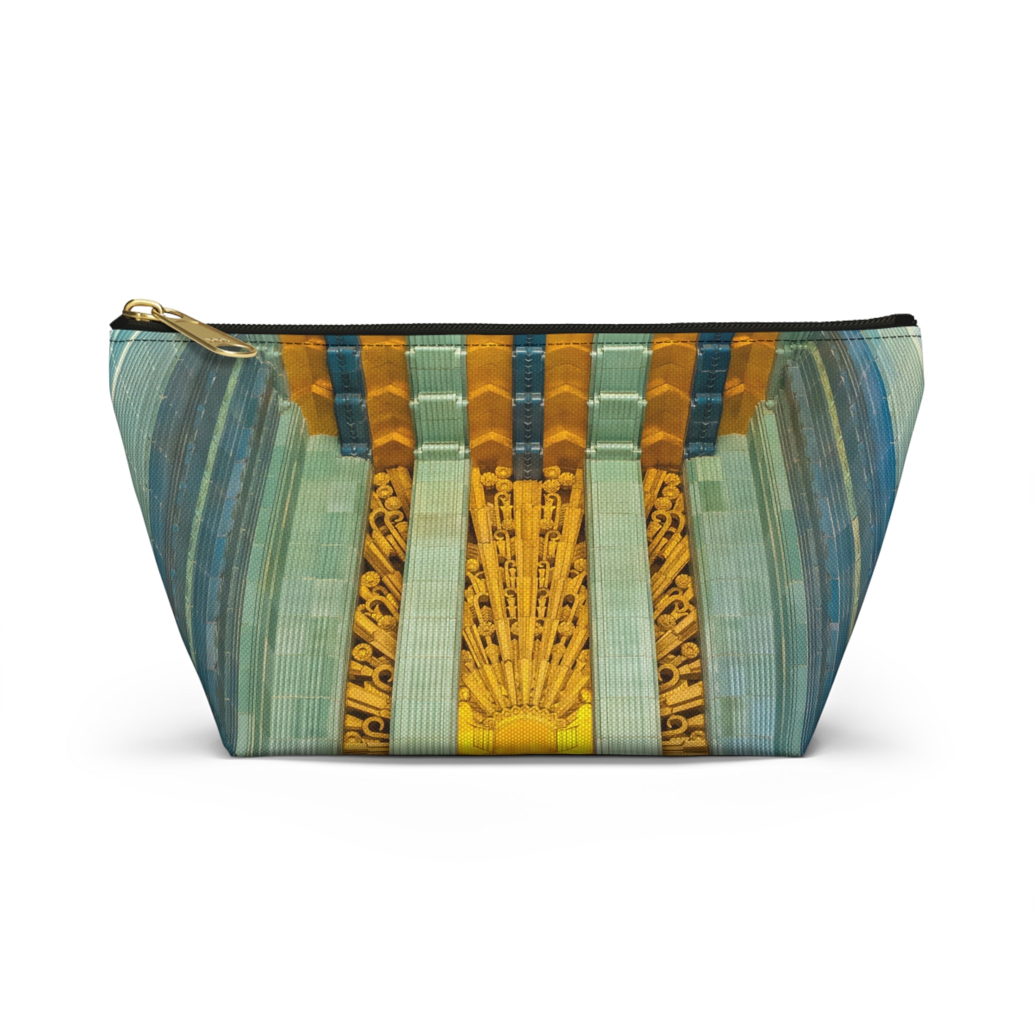 THE GILDED | Glamorous Art Deco Makeup Bag - Accessory Cosmetic Pouch