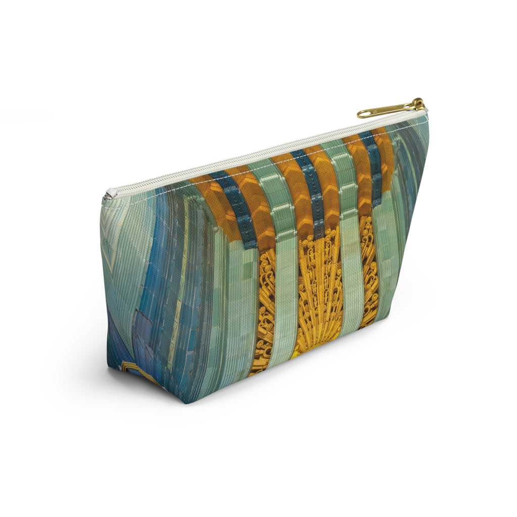 THE GILDED | Glamorous Art Deco Makeup Bag - Accessory Cosmetic Pouch