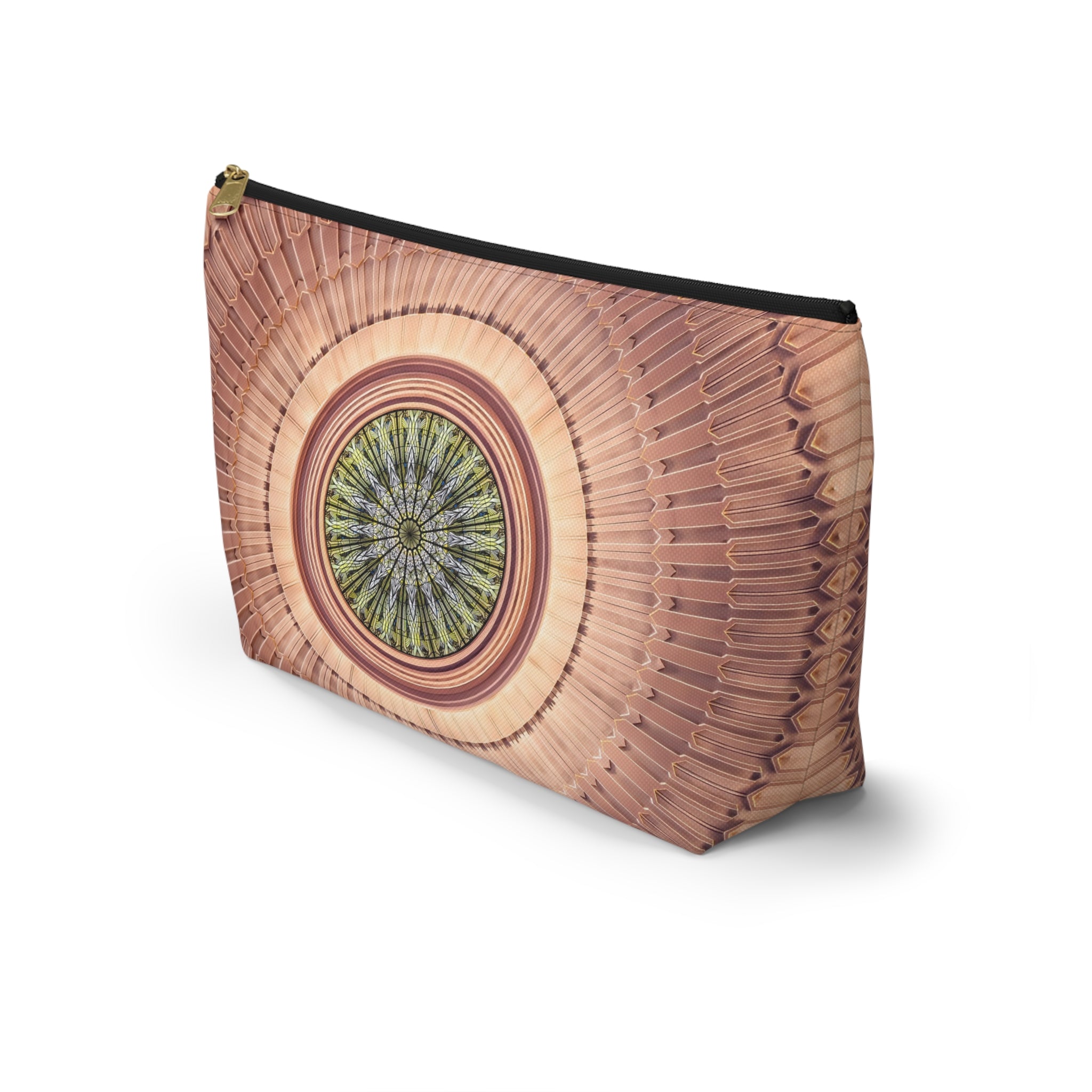 THE ILLUMINAIRE | Glamorous Art Deco Makeup Bag - Accessory Cosmetic Pouch