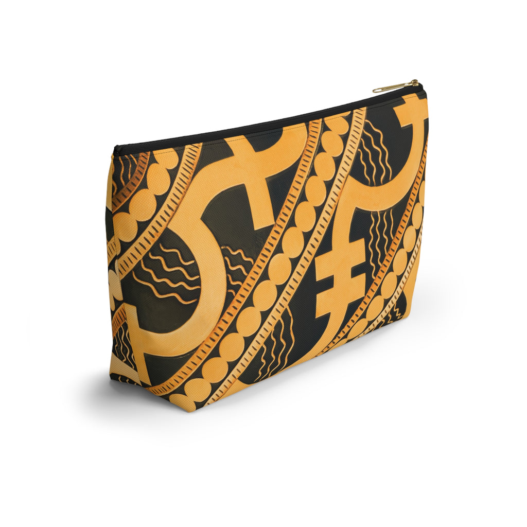 THE METROPOLITAN - Gold Digger | Glamorous Art Deco Makeup Bag - Accessory Cosmetic Pouch