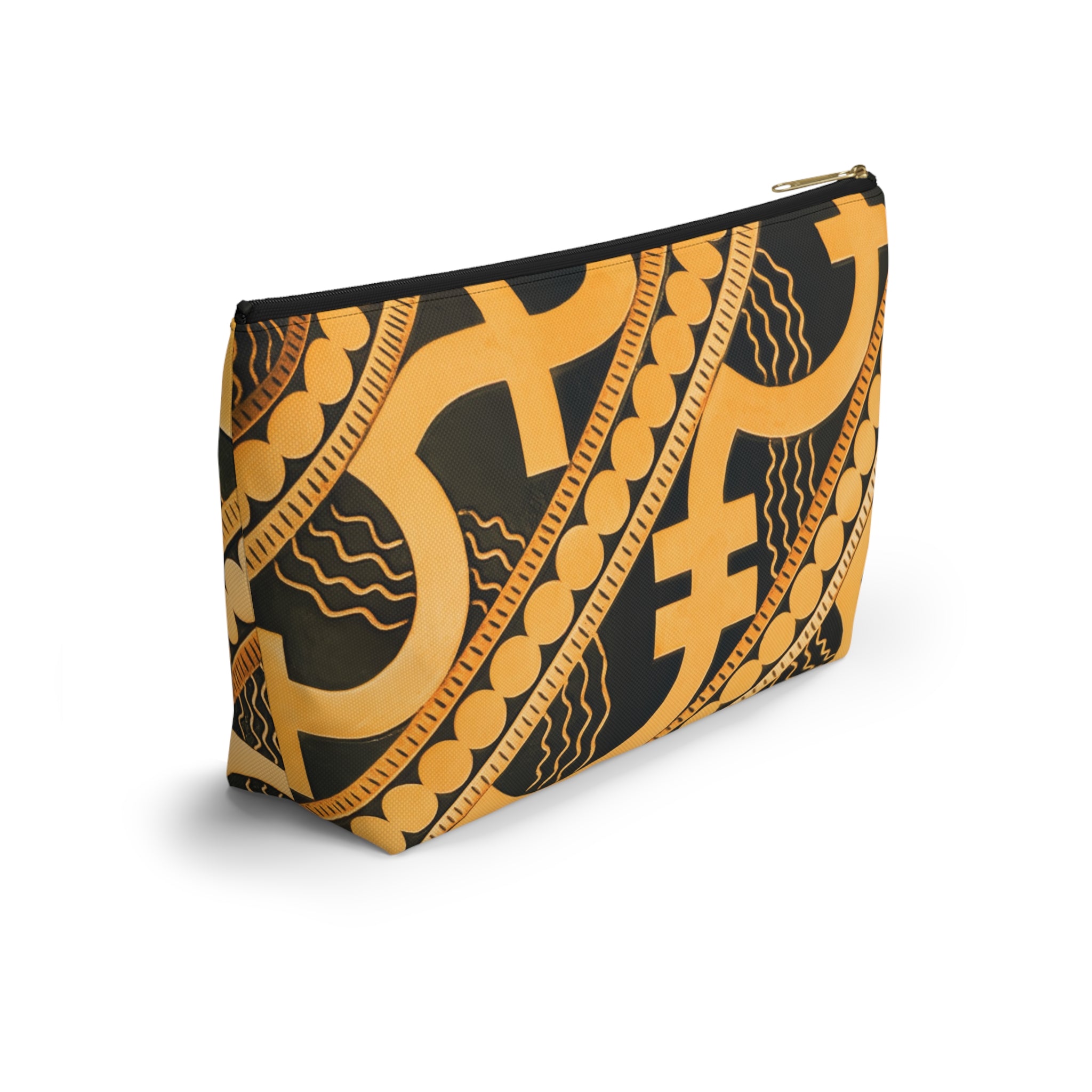THE METROPOLITAN - Gold Digger | Glamorous Art Deco Makeup Bag - Accessory Cosmetic Pouch