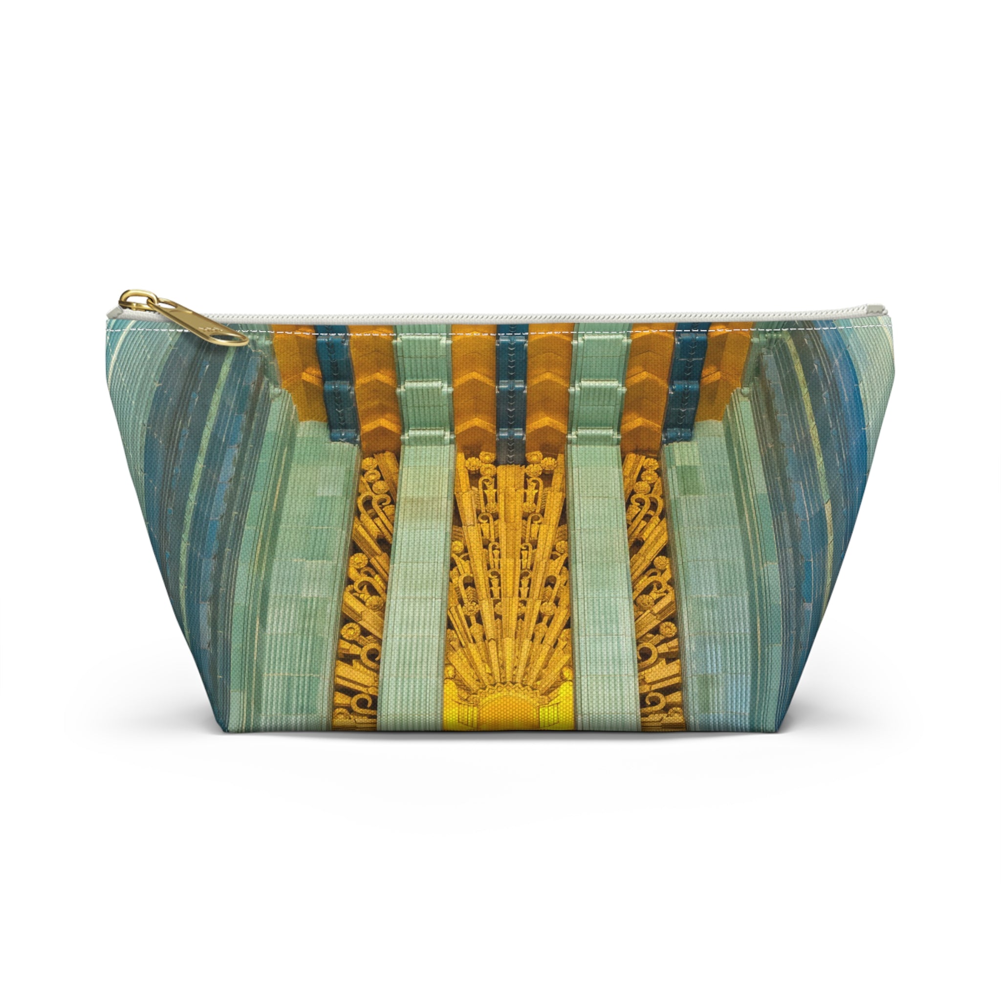 THE GILDED | Glamorous Art Deco Makeup Bag - Accessory Cosmetic Pouch
