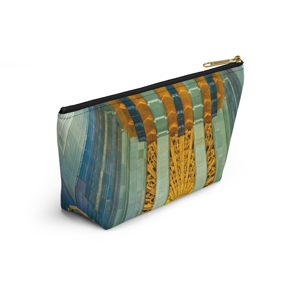 THE GILDED | Glamorous Art Deco Makeup Bag - Accessory Cosmetic Pouch