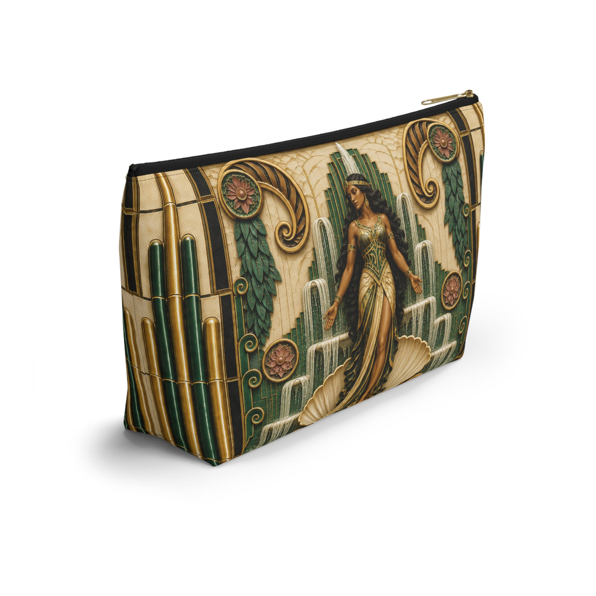 THE VENUS - Cleopatra | Glamorous Art Deco Makeup Bag - Accessory Cosmetic Pouch