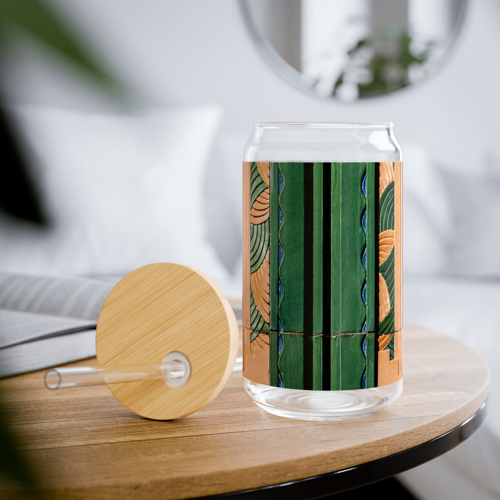 THE TYCOON | Glamorous ART DECO SIPPER GLASS 16oz