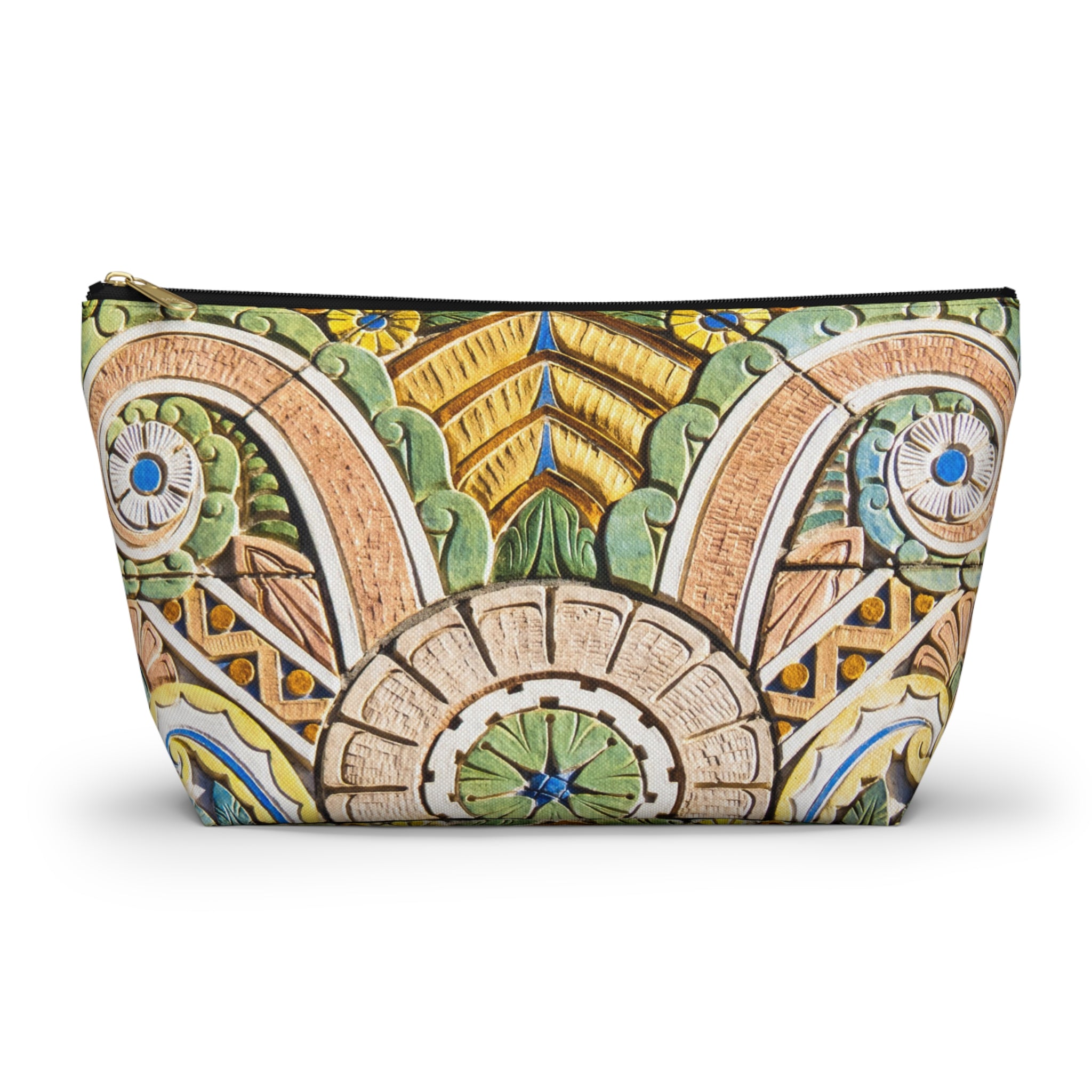 THE HARLING | Glamorous Art Deco Makeup Bag - Accessory Cosmetic Pouch