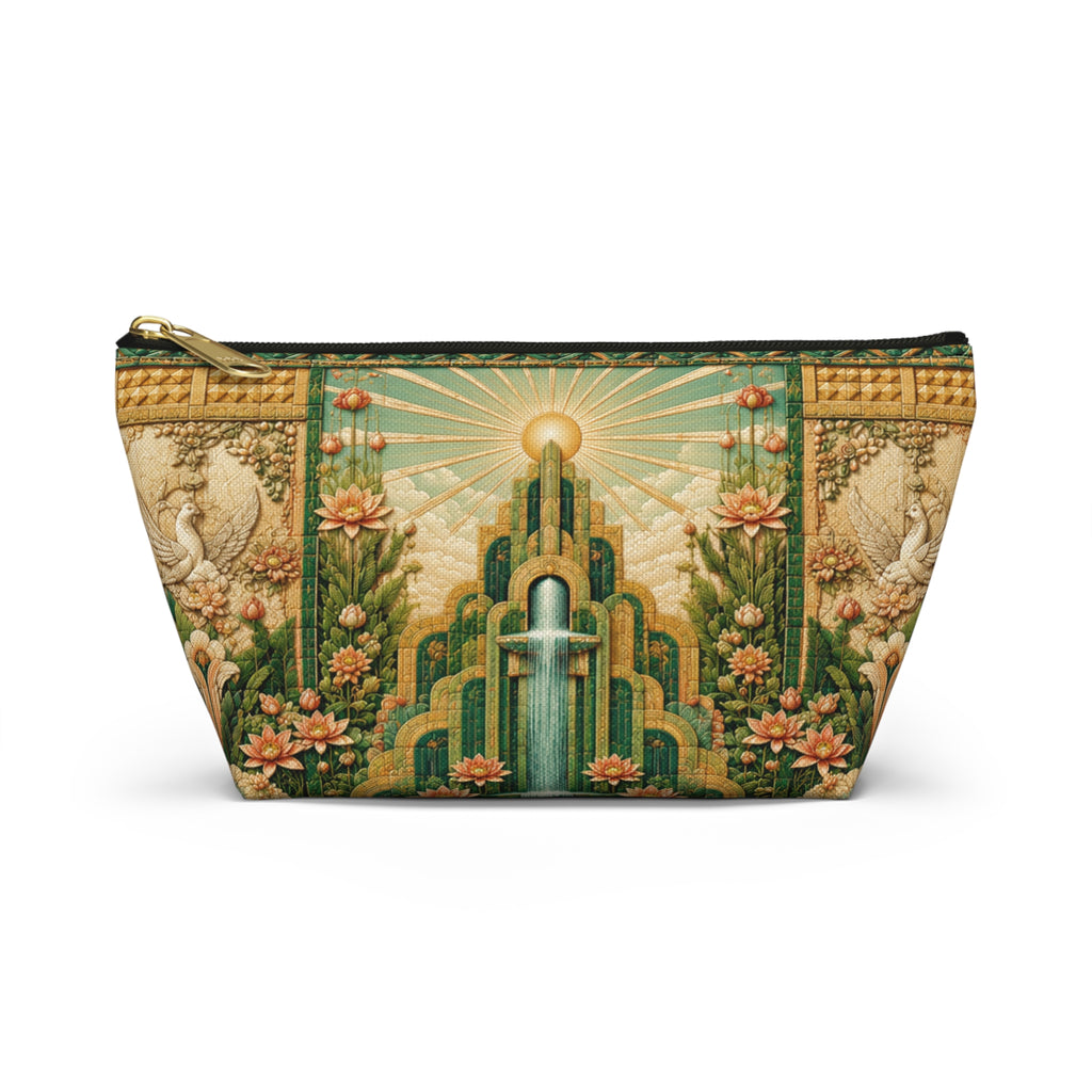 THE RADIANCE | Glamorous Art Deco Makeup Bag - Accessory Cosmetic Pouch