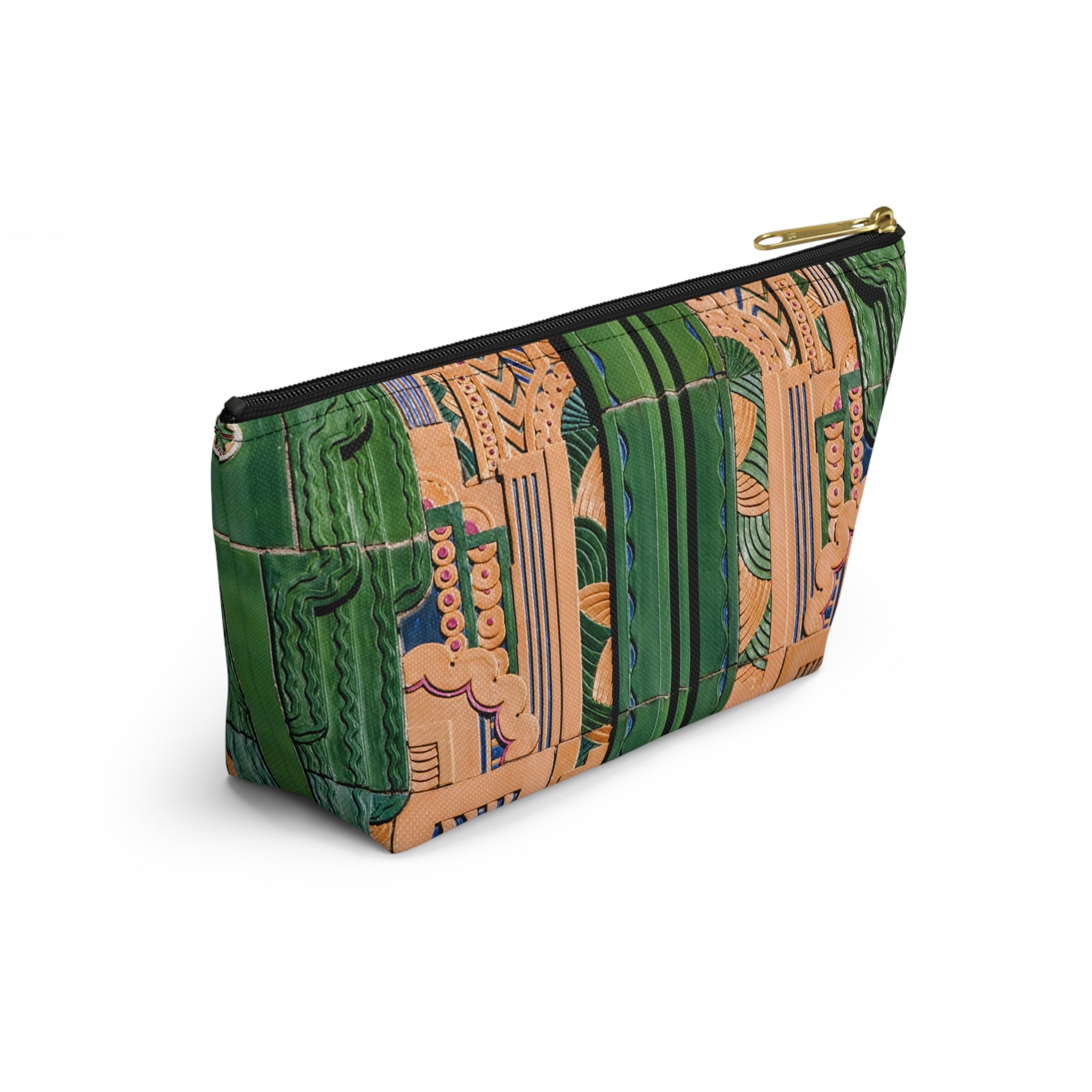 THE TYCOON | Glamorous Art Deco Makeup Bag - Accessory Cosmetic Pouch