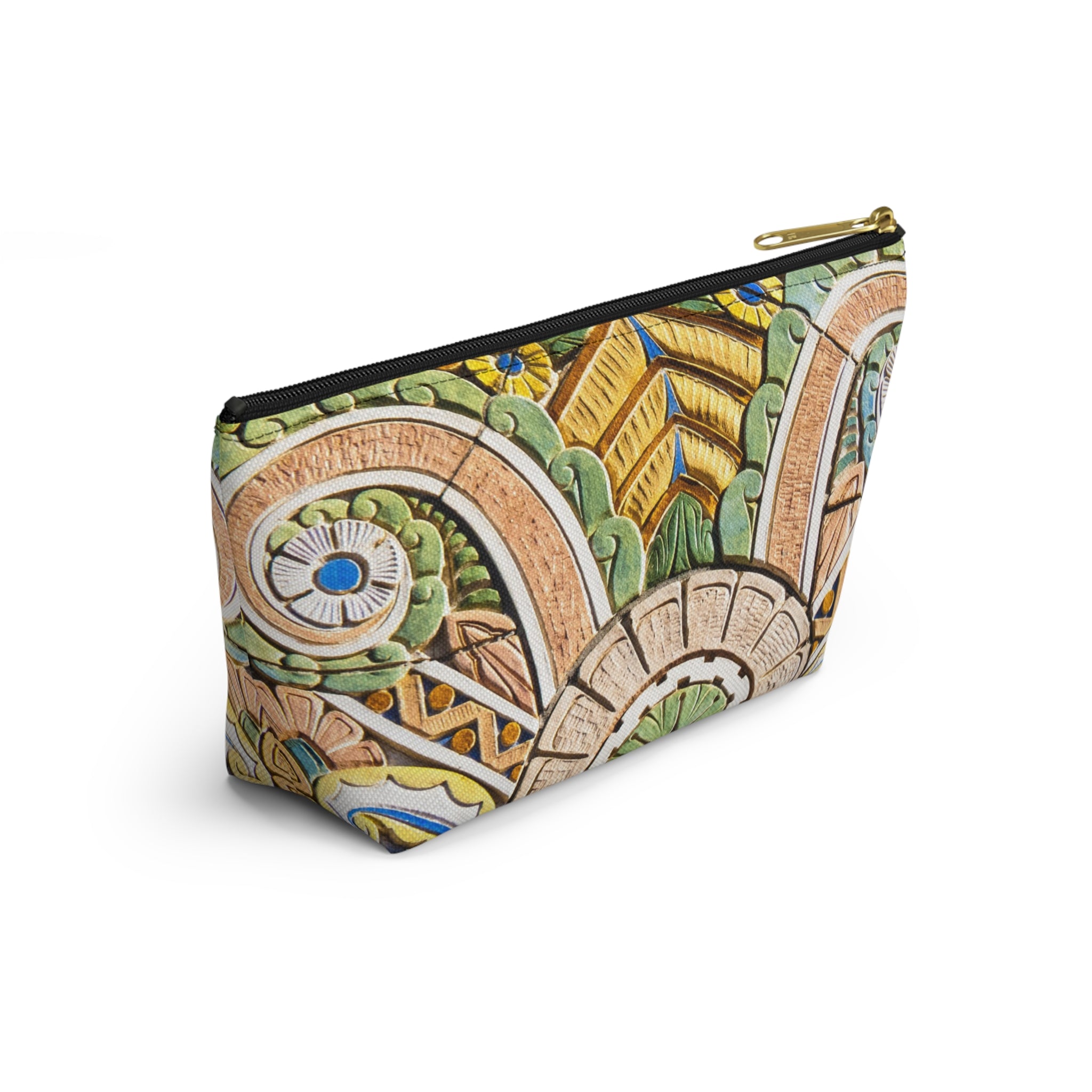 THE HARLING | Glamorous Art Deco Makeup Bag - Accessory Cosmetic Pouch