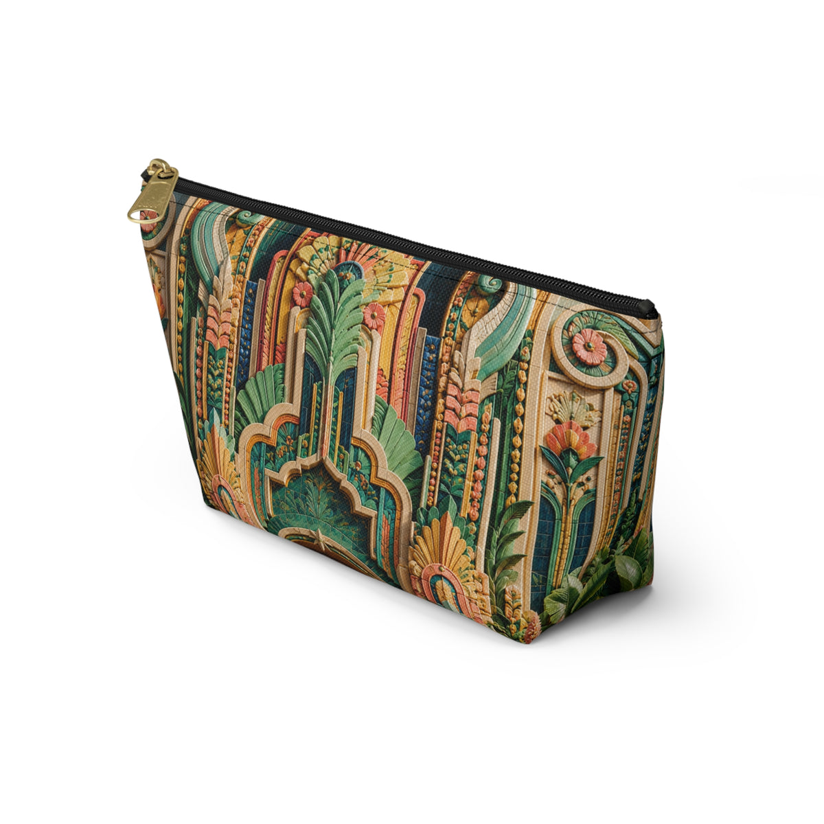 THE GRANDIOSE | Glamorous Art Deco Makeup Bag - Accessory Cosmetic Pouch