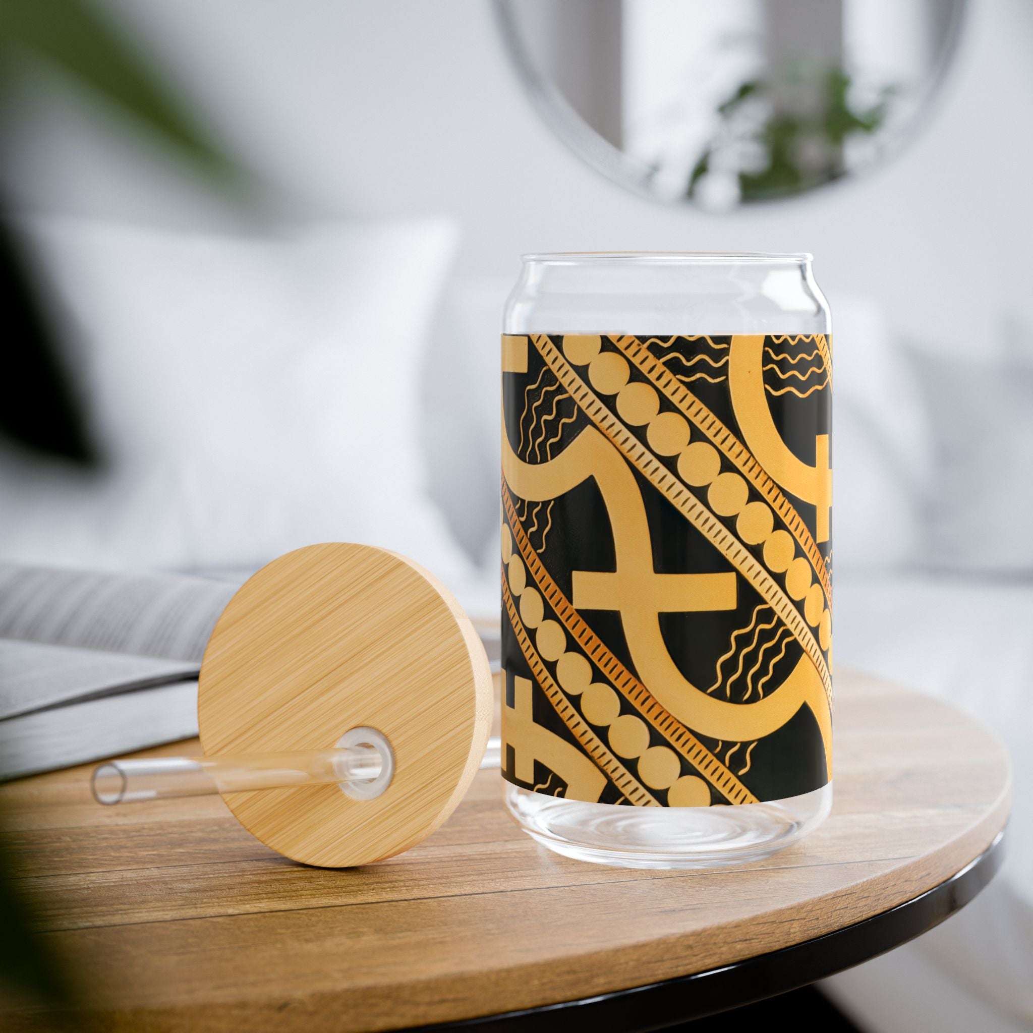 THE METROPOLITAN | Glamorous ART DECO SIPPER GLASS 16oz