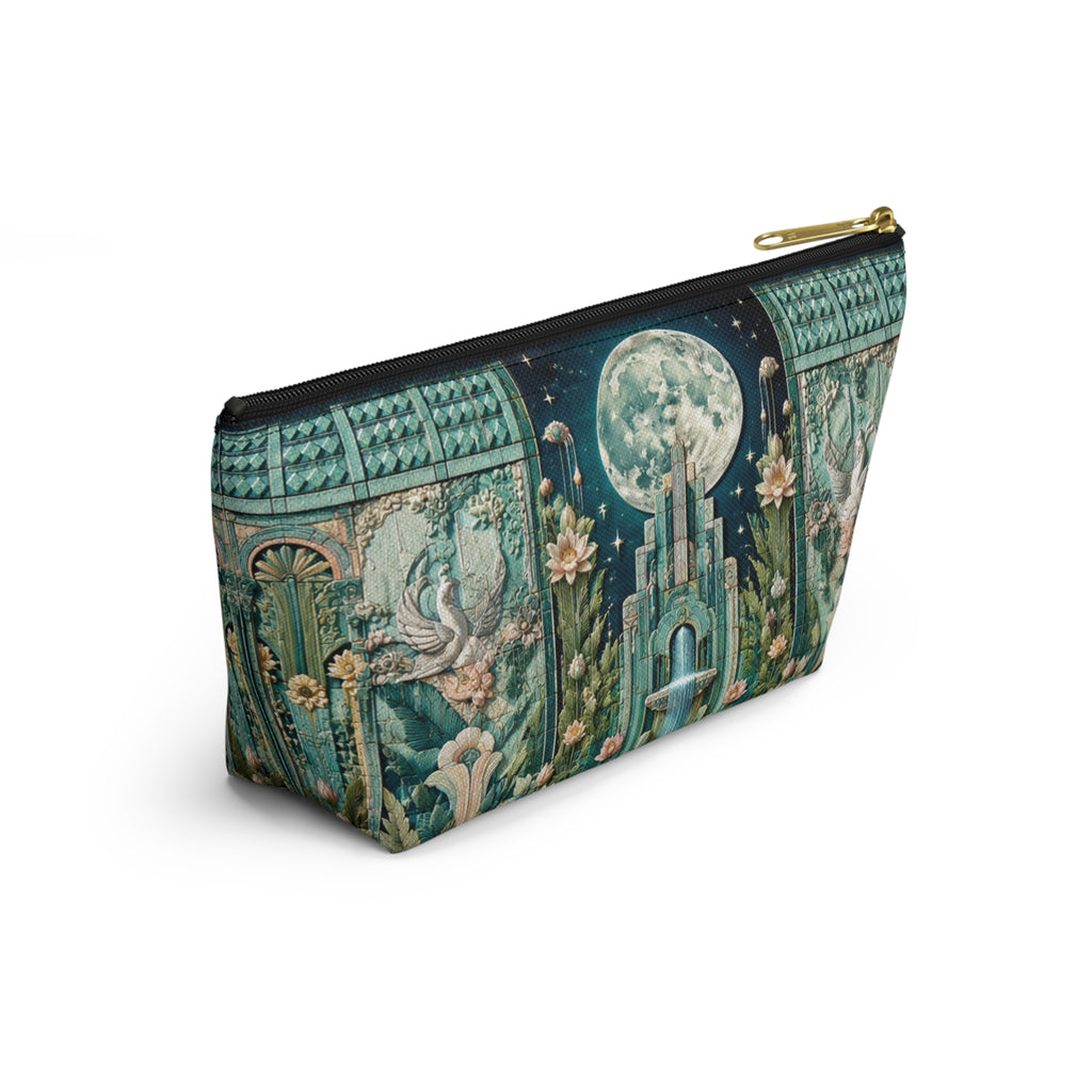 THE NOCTORNE | Glamorous Art Deco Makeup Bag - Accessory Cosmetic Pouch