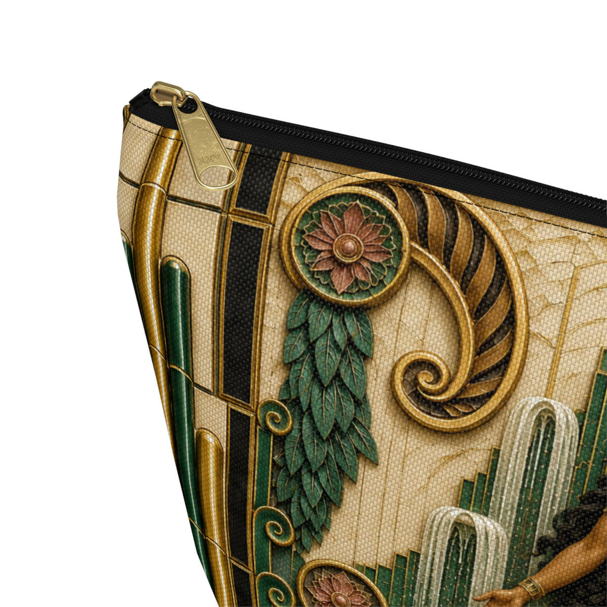 THE VENUS - Cleopatra | Glamorous Art Deco Makeup Bag - Accessory Cosmetic Pouch