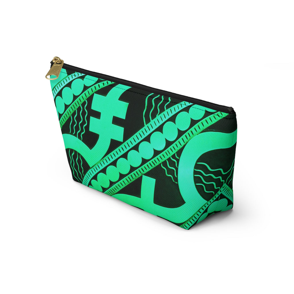 THE METROPOLITAN - Emerald | Glamorous Art Deco Makeup Bag - Accessory Cosmetic Pouch