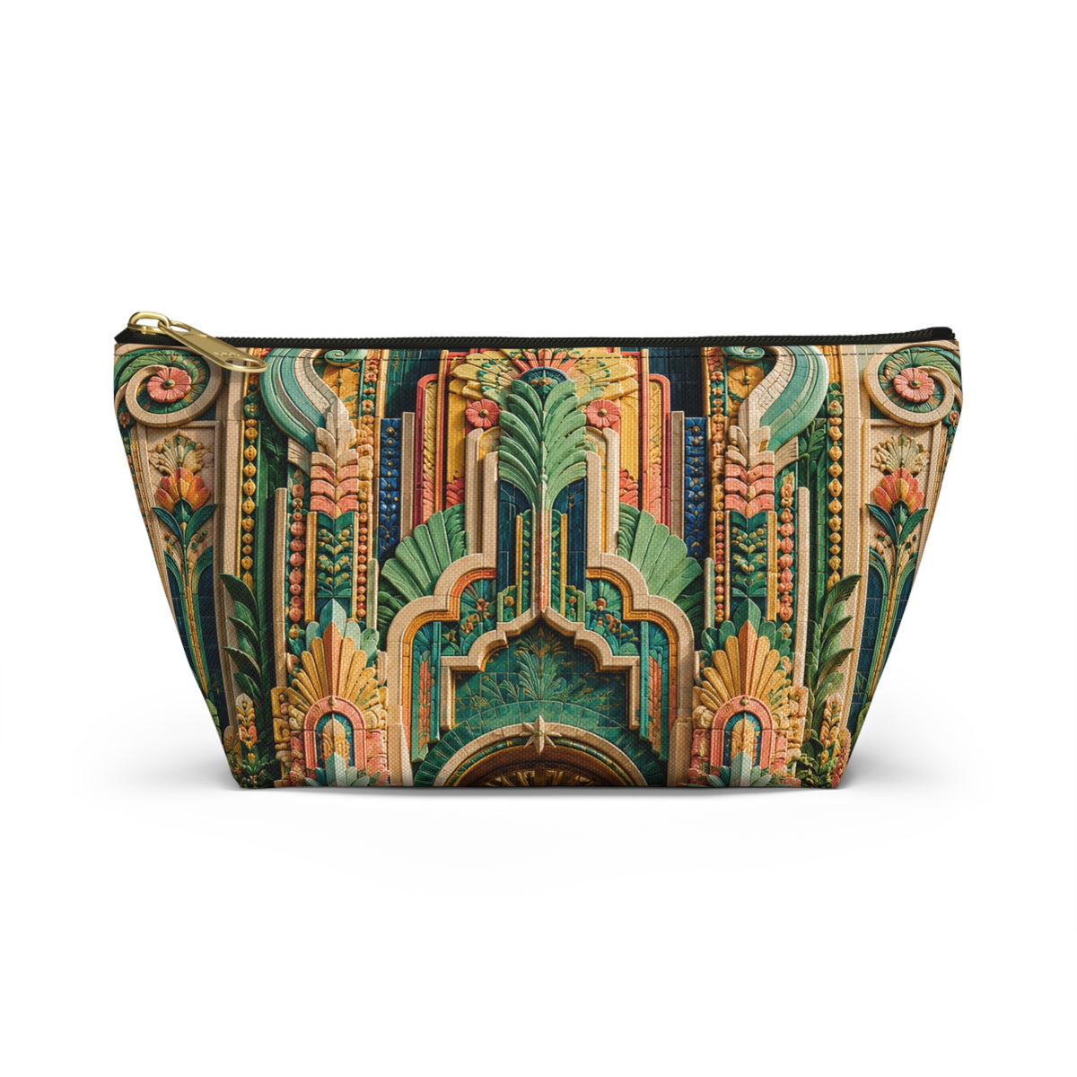 THE GRANDIOSE | Glamorous Art Deco Makeup Bag - Accessory Cosmetic Pouch