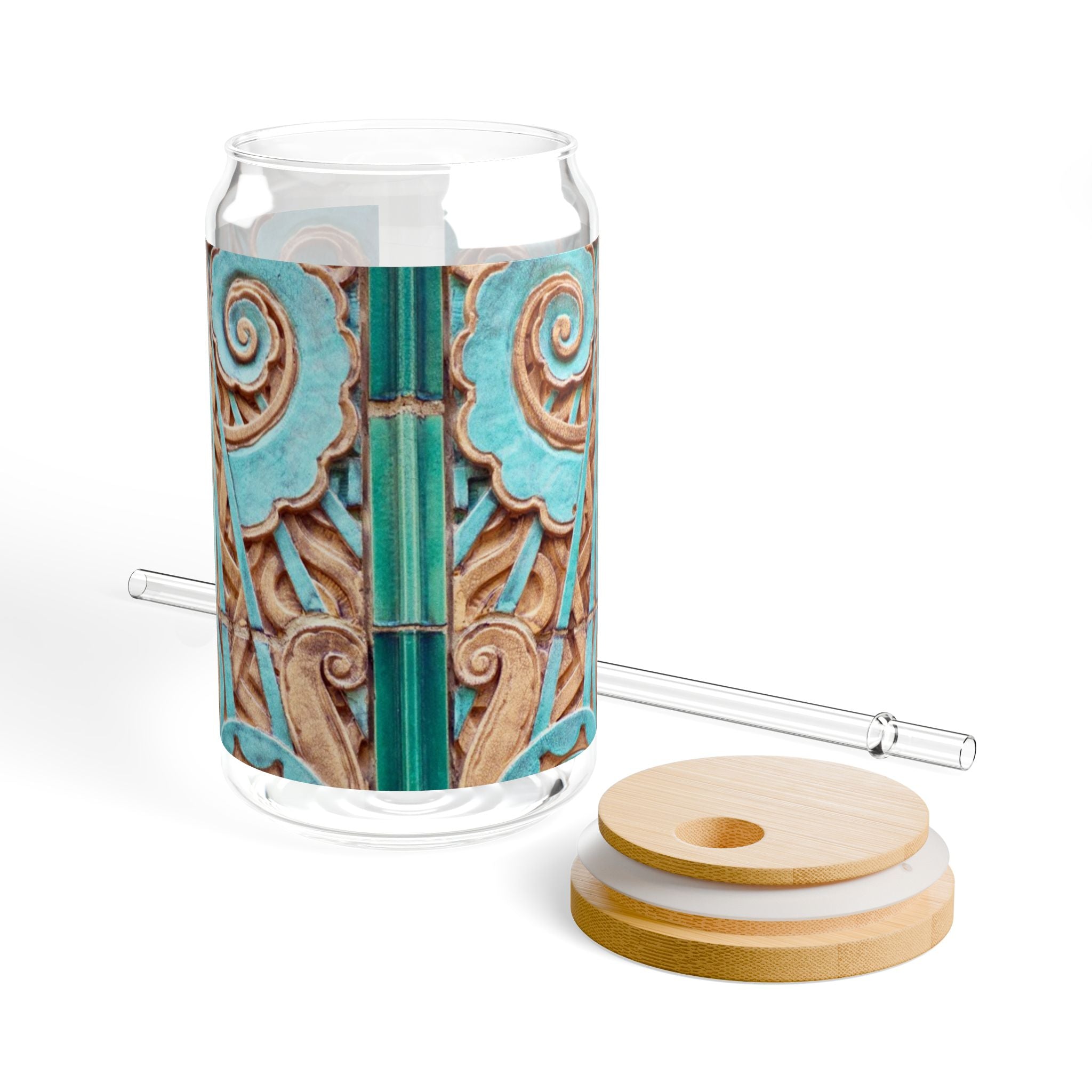 THE SAINT | Glamorous ART DECO SIPPER GLASS 16oz