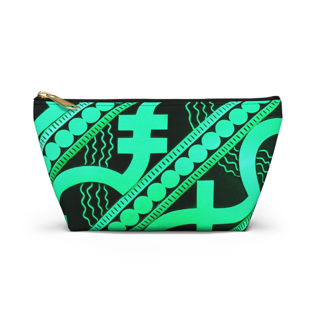 THE METROPOLITAN - Emerald | Glamorous Art Deco Makeup Bag - Accessory Cosmetic Pouch