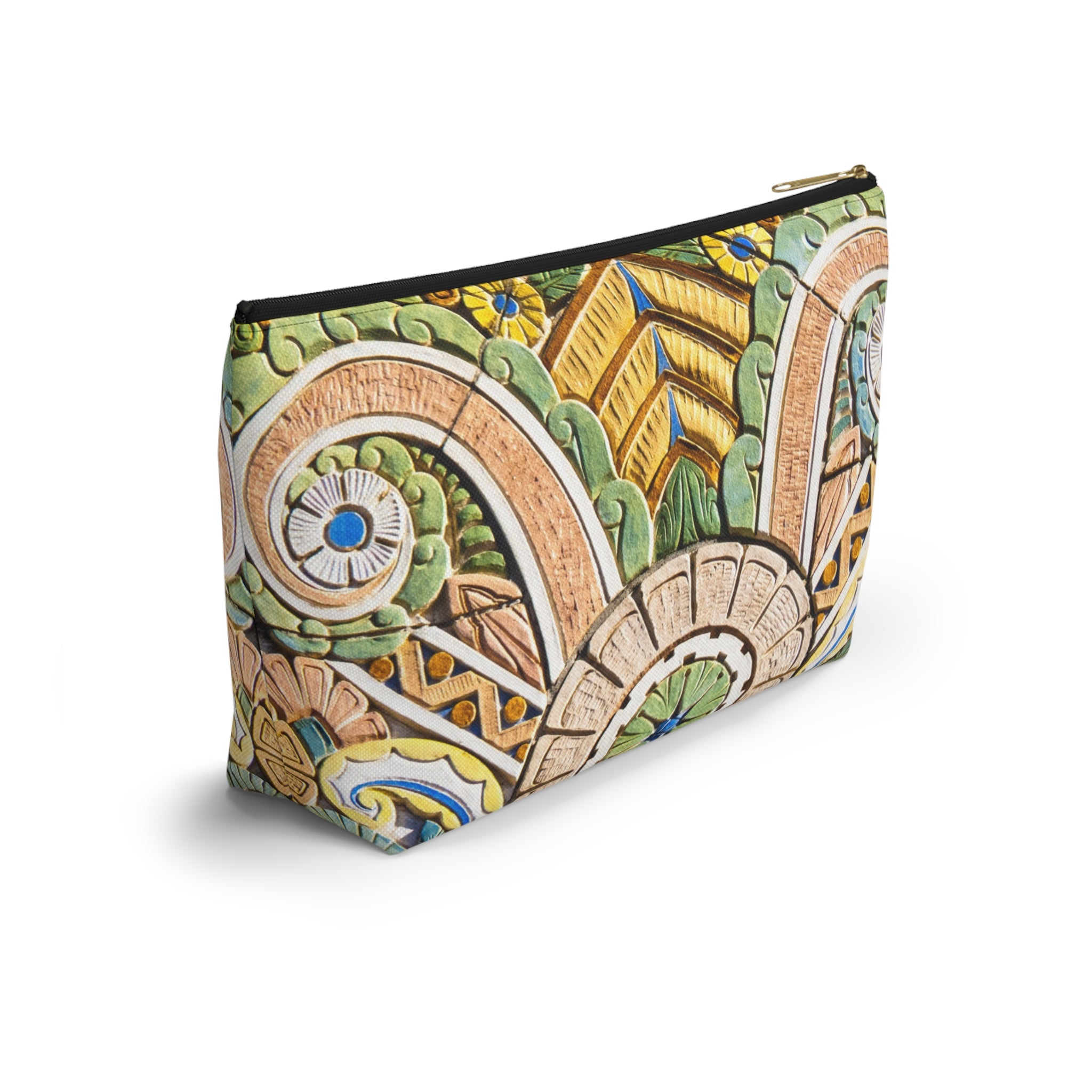 THE HARLING | Glamorous Art Deco Makeup Bag - Accessory Cosmetic Pouch