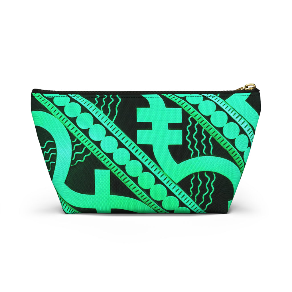 THE METROPOLITAN - Emerald | Glamorous Art Deco Makeup Bag - Accessory Cosmetic Pouch