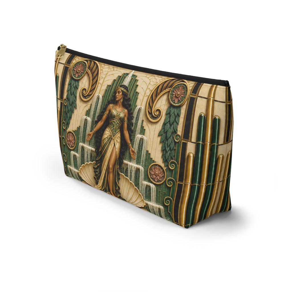THE VENUS - Cleopatra | Glamorous Art Deco Makeup Bag - Accessory Cosmetic Pouch