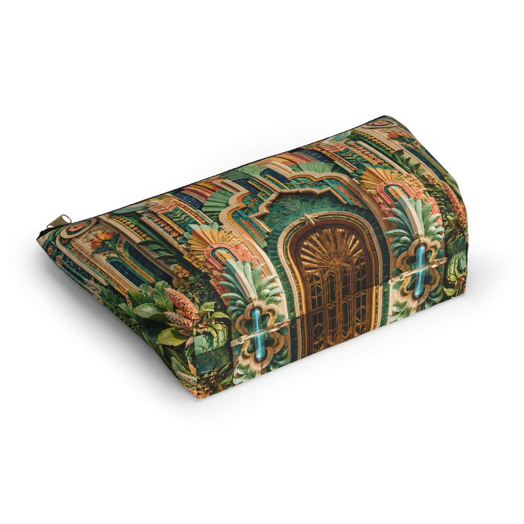 THE GRANDIOSE | Glamorous Art Deco Makeup Bag - Accessory Cosmetic Pouch