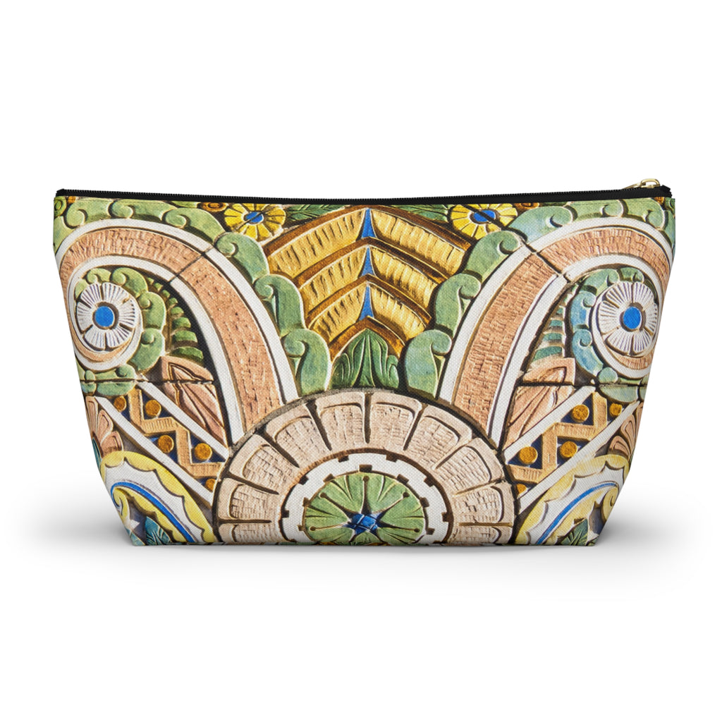 THE HARLING | Glamorous Art Deco Makeup Bag - Accessory Cosmetic Pouch