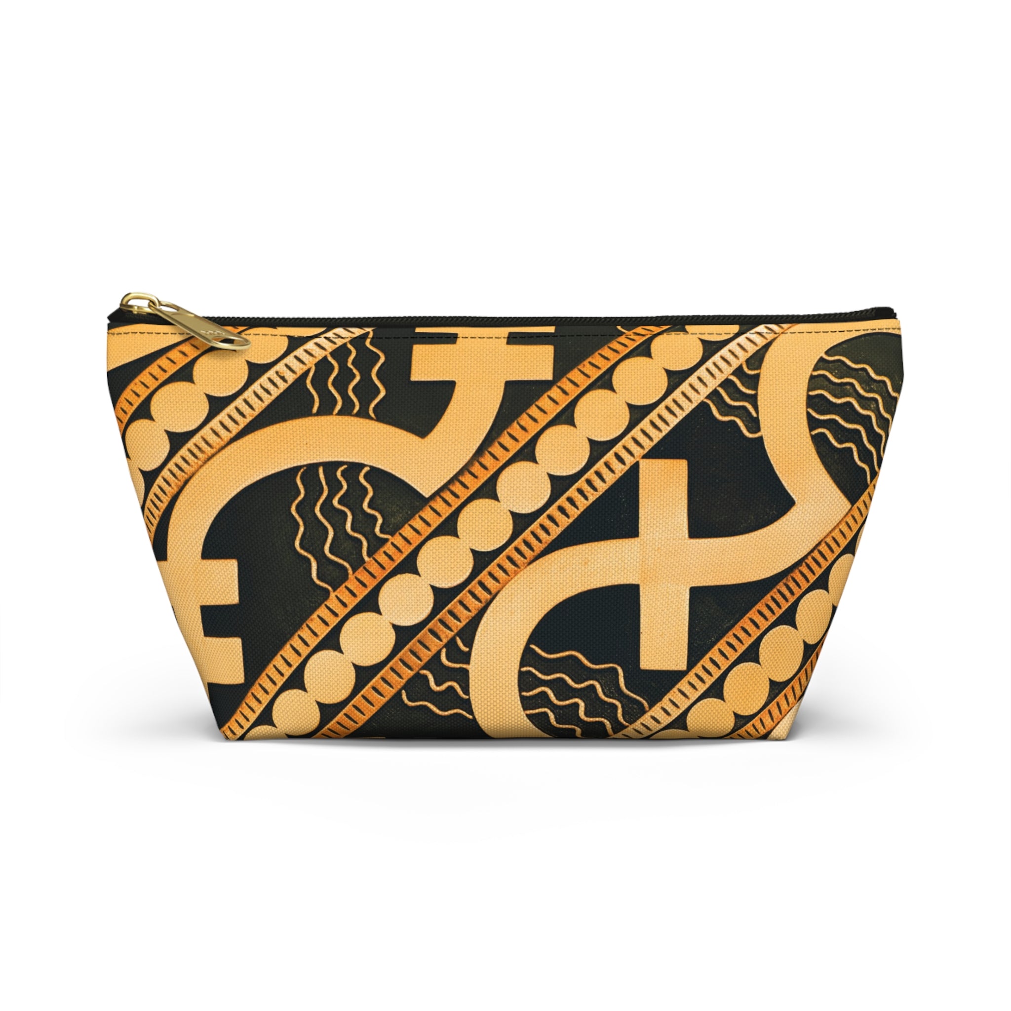 THE METROPOLITAN - Gold Digger | Glamorous Art Deco Makeup Bag - Accessory Cosmetic Pouch