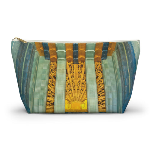 THE GILDED | Glamorous Art Deco Makeup Bag - Accessory Cosmetic Pouch