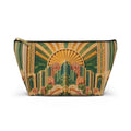 THE SOLSTICE | Glamorous Art Deco Makeup Bag - Accessory Cosmetic Pouch