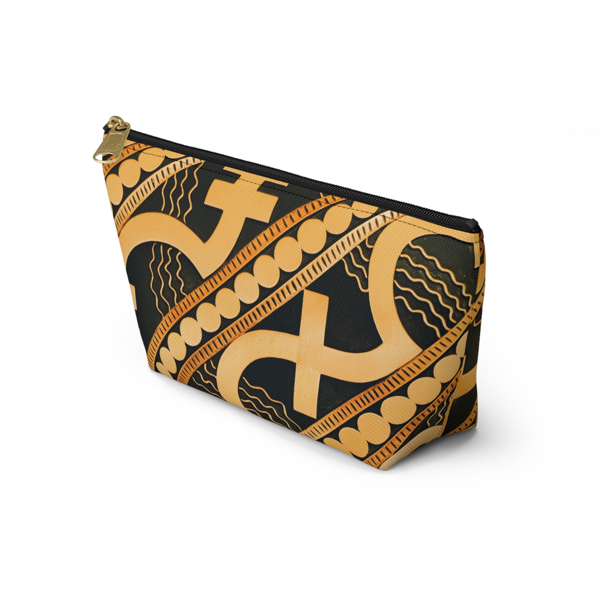 THE METROPOLITAN - Gold Digger | Glamorous Art Deco Makeup Bag - Accessory Cosmetic Pouch