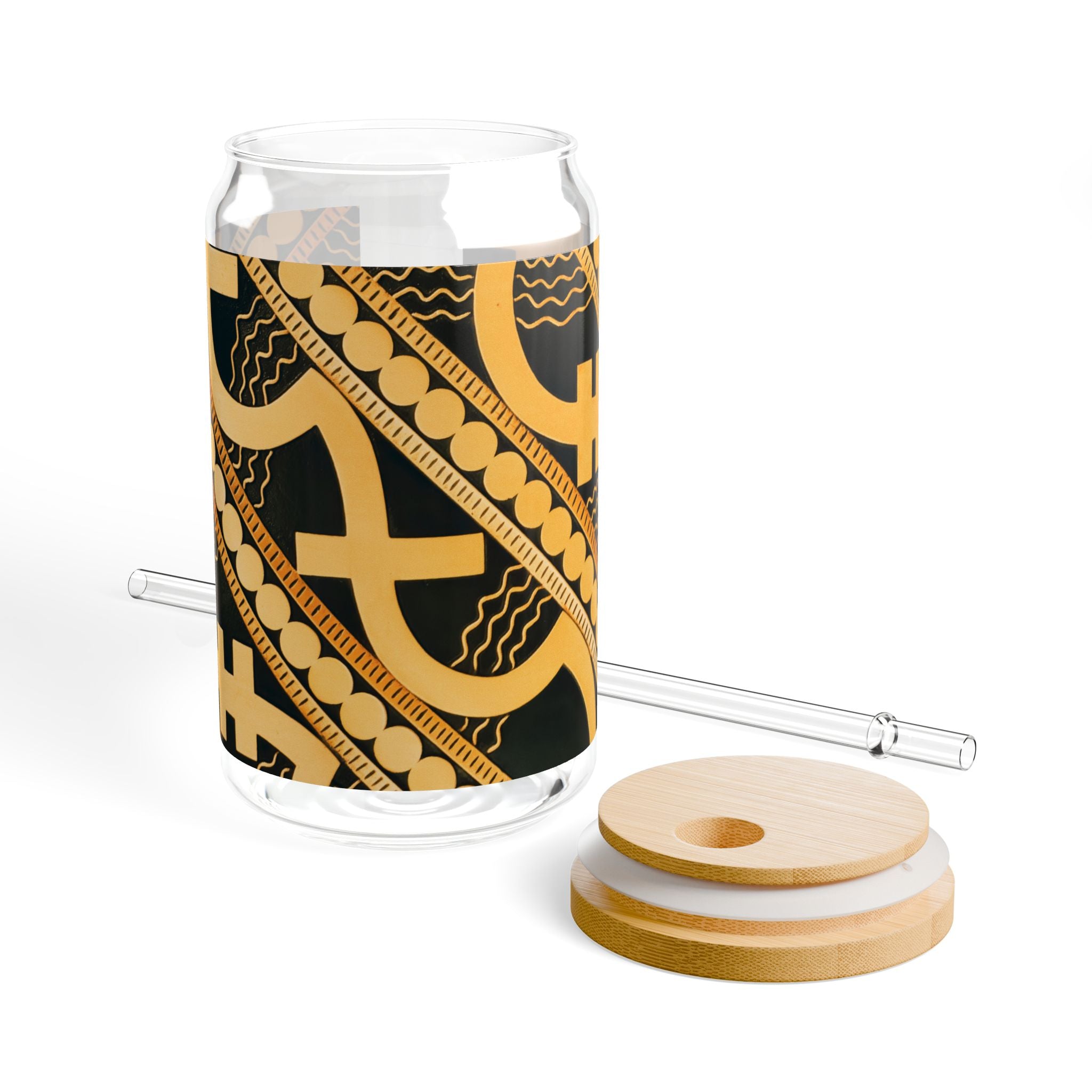 THE METROPOLITAN | Glamorous ART DECO SIPPER GLASS 16oz