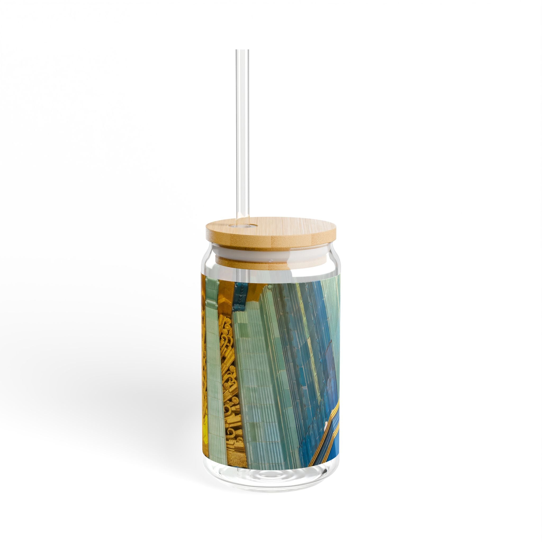 THE GILDED | Glamorous ART DECO SIPPER GLASS 16oz