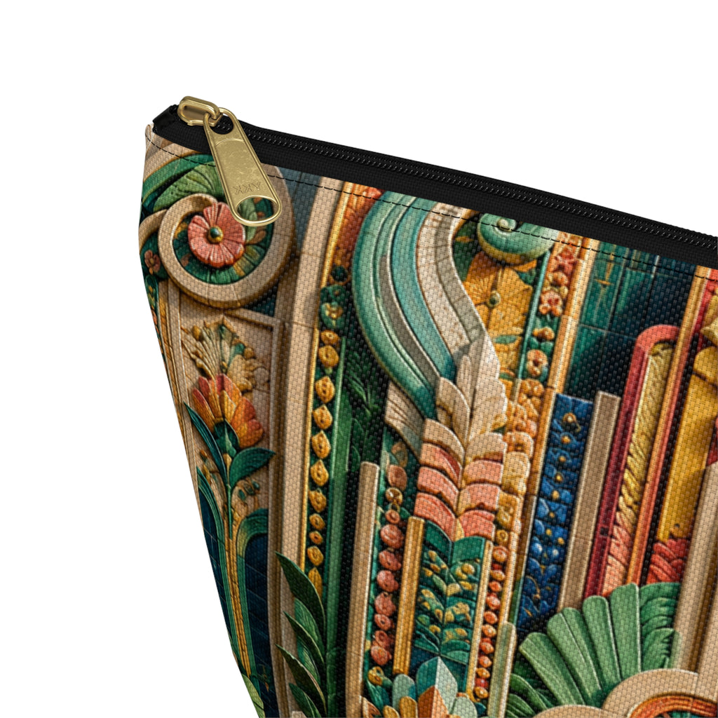 THE GRANDIOSE | Glamorous Art Deco Makeup Bag - Accessory Cosmetic Pouch