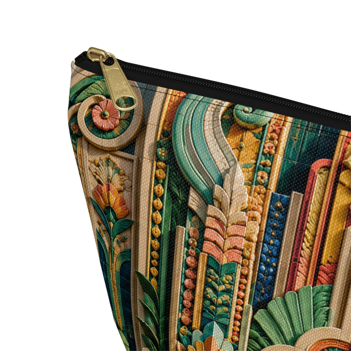 THE GRANDIOSE | Glamorous Art Deco Makeup Bag - Accessory Cosmetic Pouch