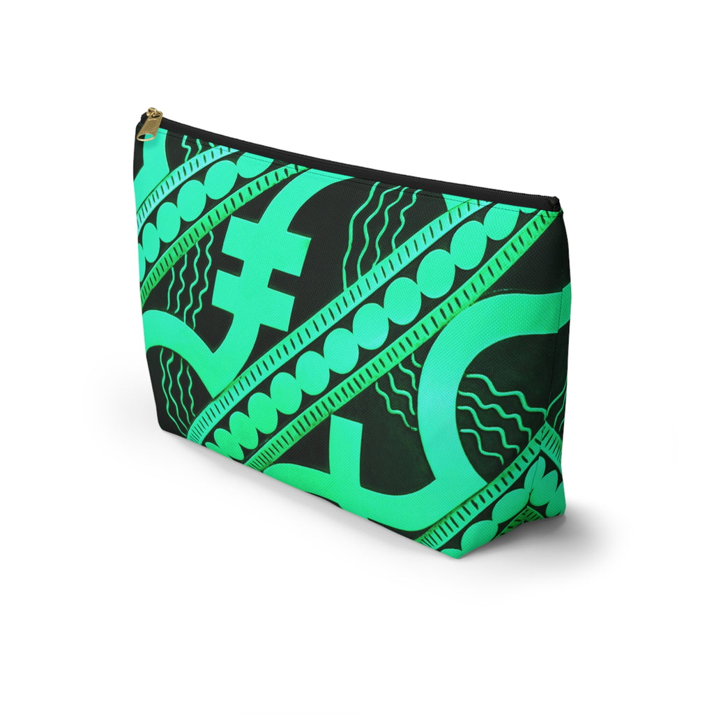 THE METROPOLITAN - Emerald | Glamorous Art Deco Makeup Bag - Accessory Cosmetic Pouch