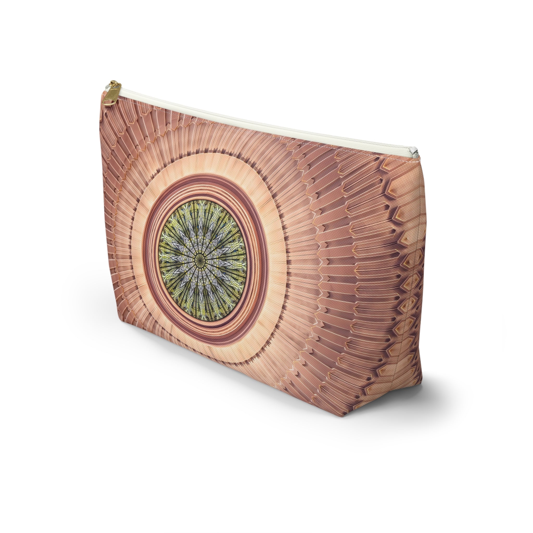 THE ILLUMINAIRE | Glamorous Art Deco Makeup Bag - Accessory Cosmetic Pouch
