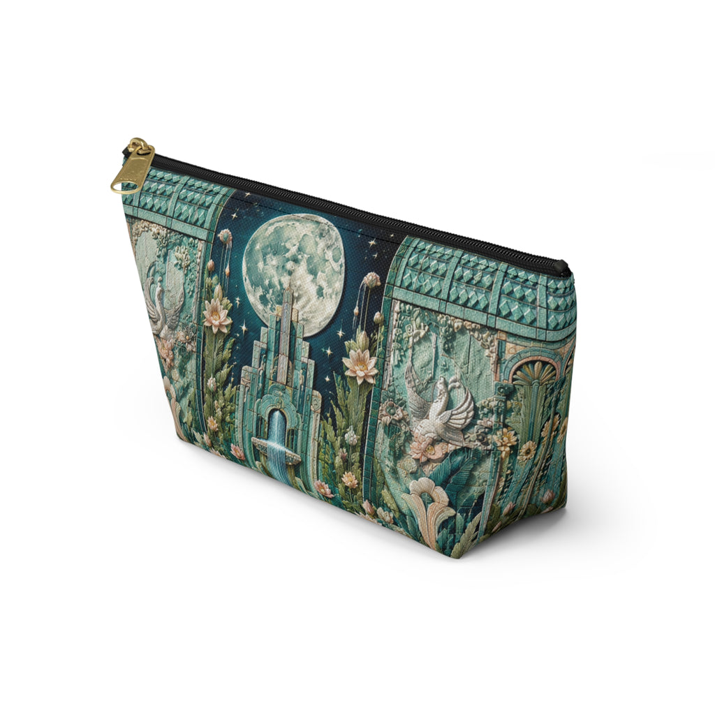 THE NOCTORNE | Glamorous Art Deco Makeup Bag - Accessory Cosmetic Pouch
