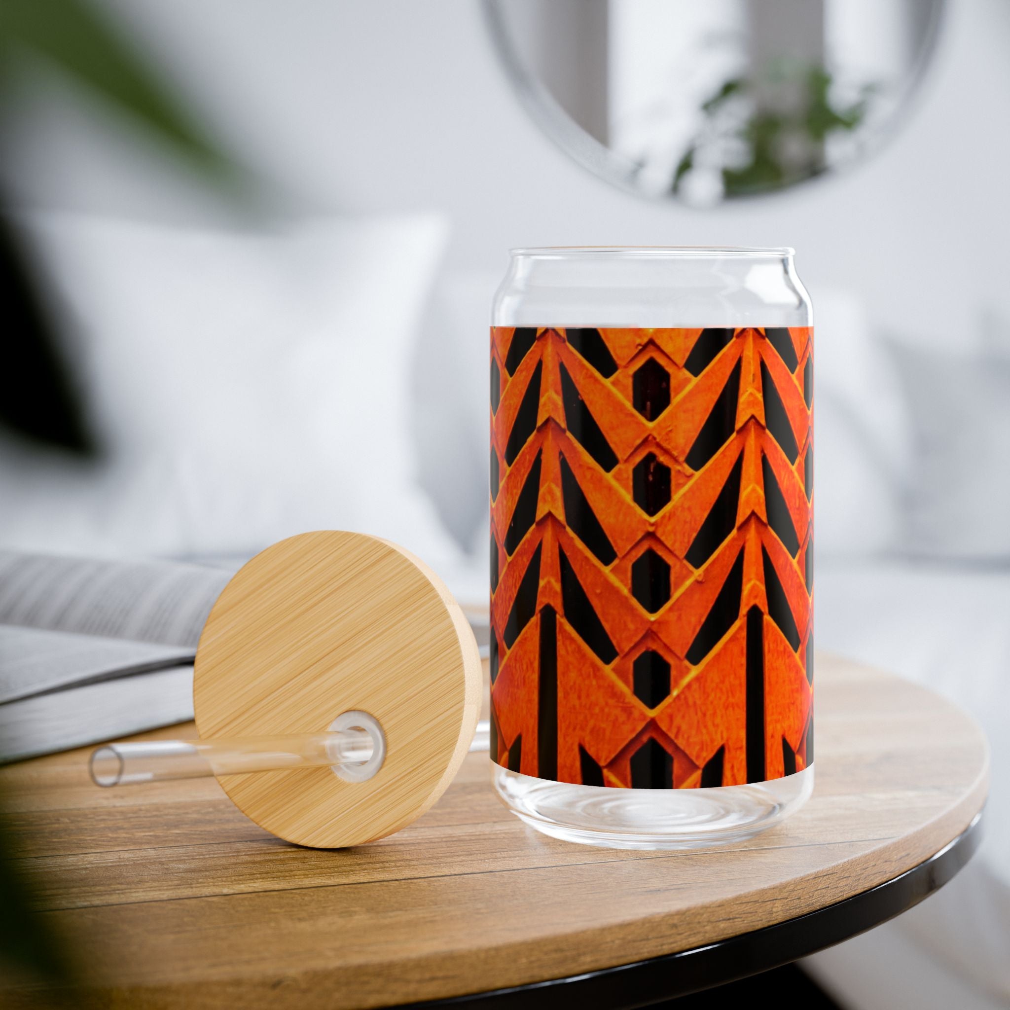 THE SKYLINE | Glamorous ART DECO SIPPER GLASS 16oz