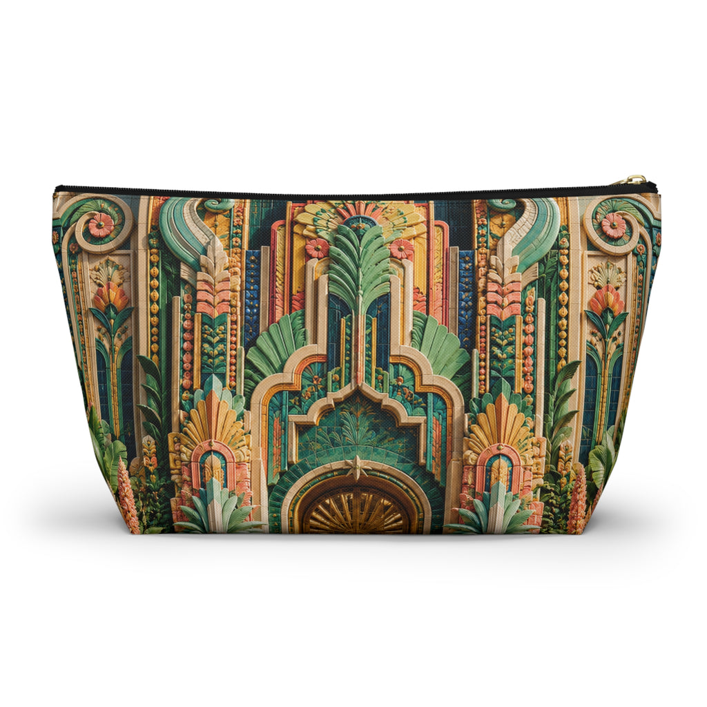 THE GRANDIOSE | Glamorous Art Deco Makeup Bag - Accessory Cosmetic Pouch