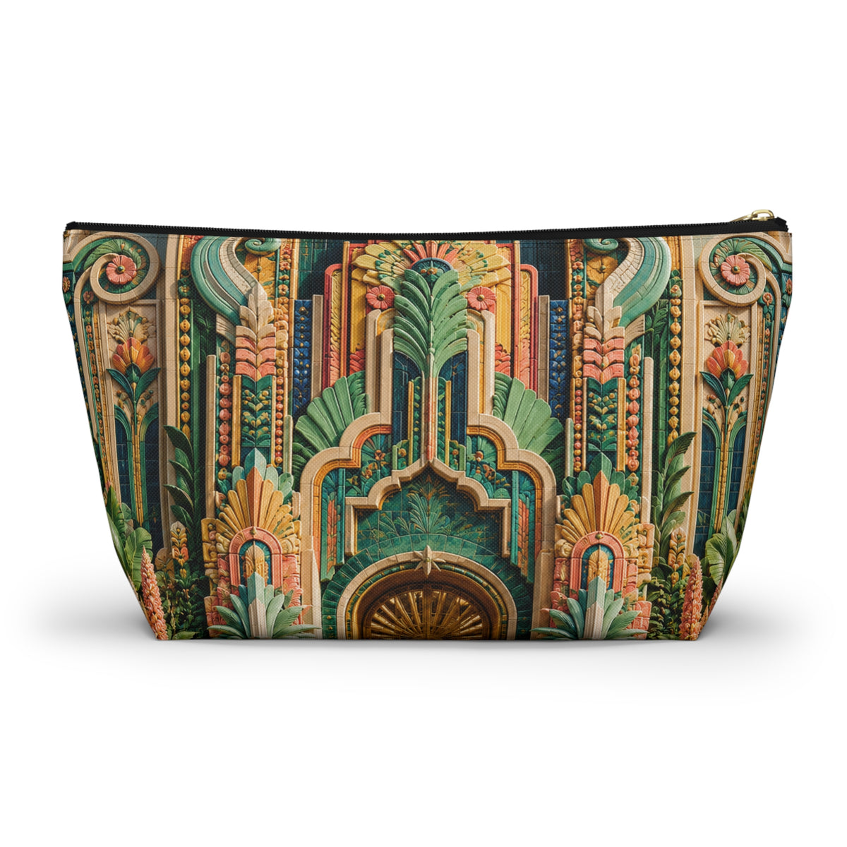 THE GRANDIOSE | Glamorous Art Deco Makeup Bag - Accessory Cosmetic Pouch