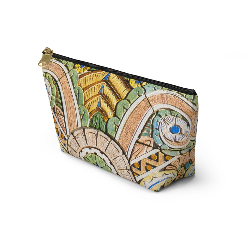THE HARLING | Glamorous Art Deco Makeup Bag - Accessory Cosmetic Pouch