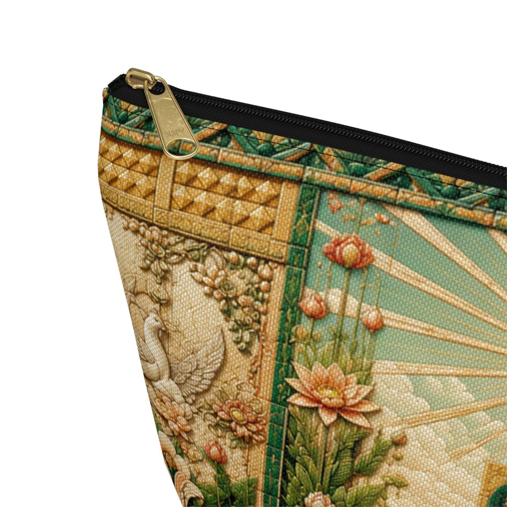 THE RADIANCE | Glamorous Art Deco Makeup Bag - Accessory Cosmetic Pouch