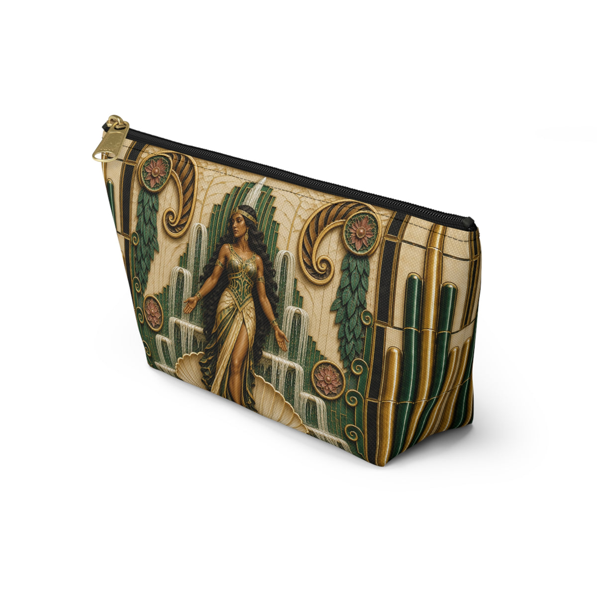 THE VENUS - Cleopatra | Glamorous Art Deco Makeup Bag - Accessory Cosmetic Pouch